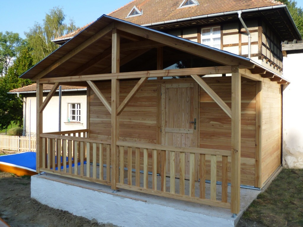 professionelle Gartenhäuser dank HeiMa-Holz Handel
